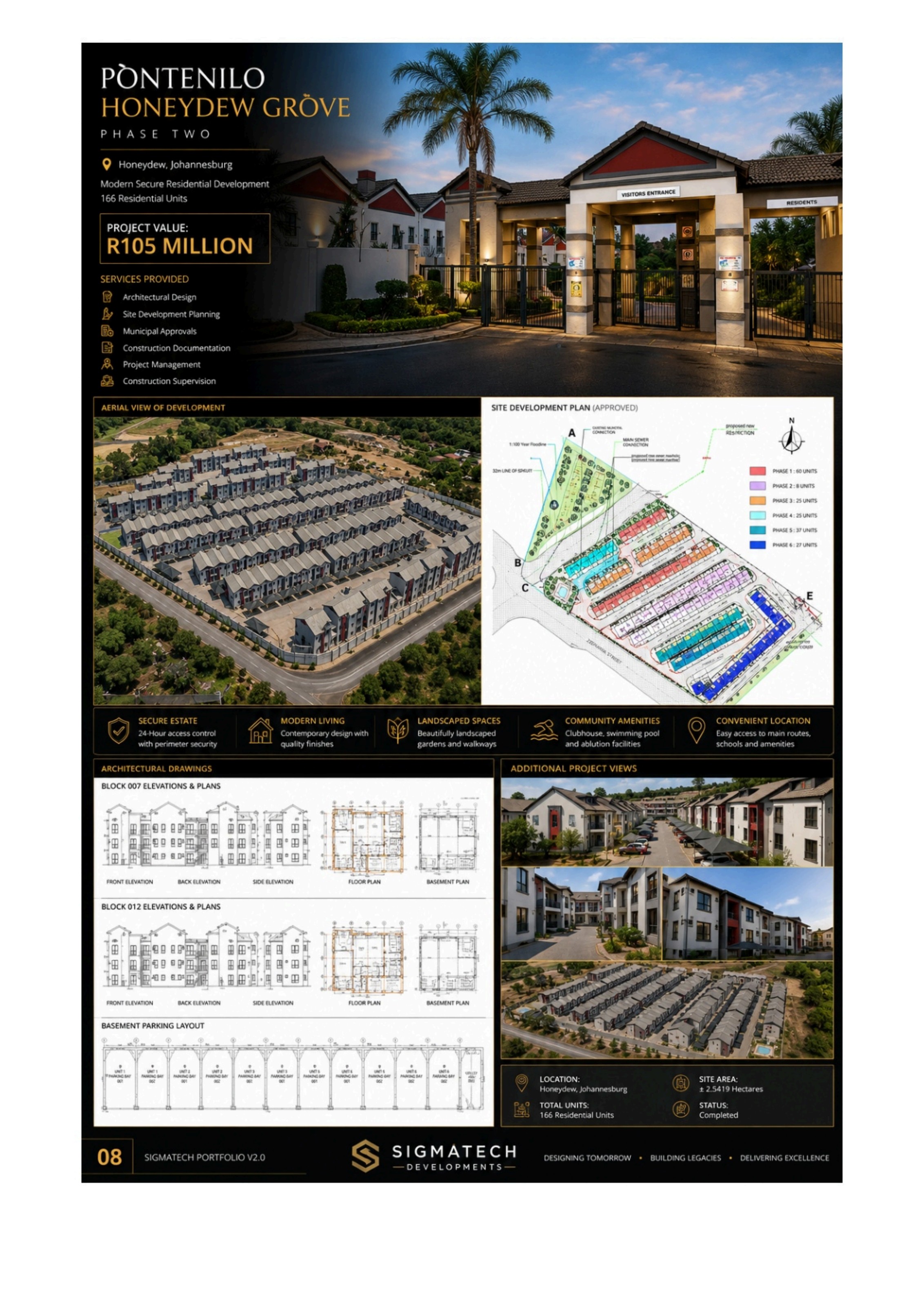 Pontenilo Honeydew Grove Phase Two — 166 residential units