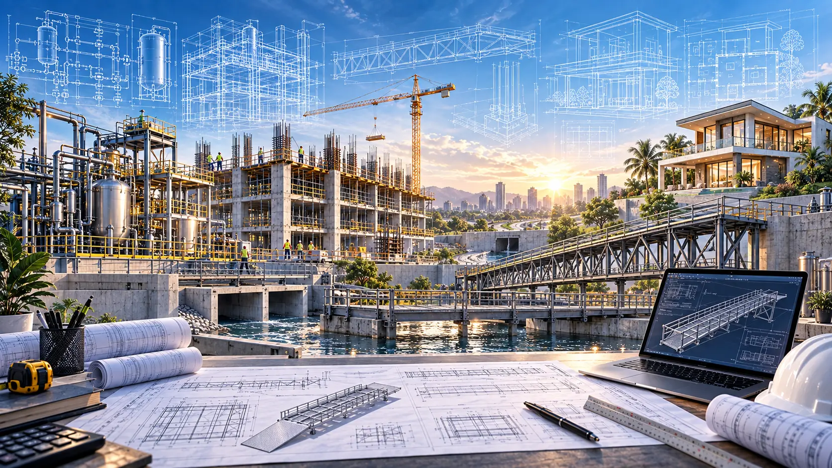 SIGMATECH architectural, engineering and industrial project capability