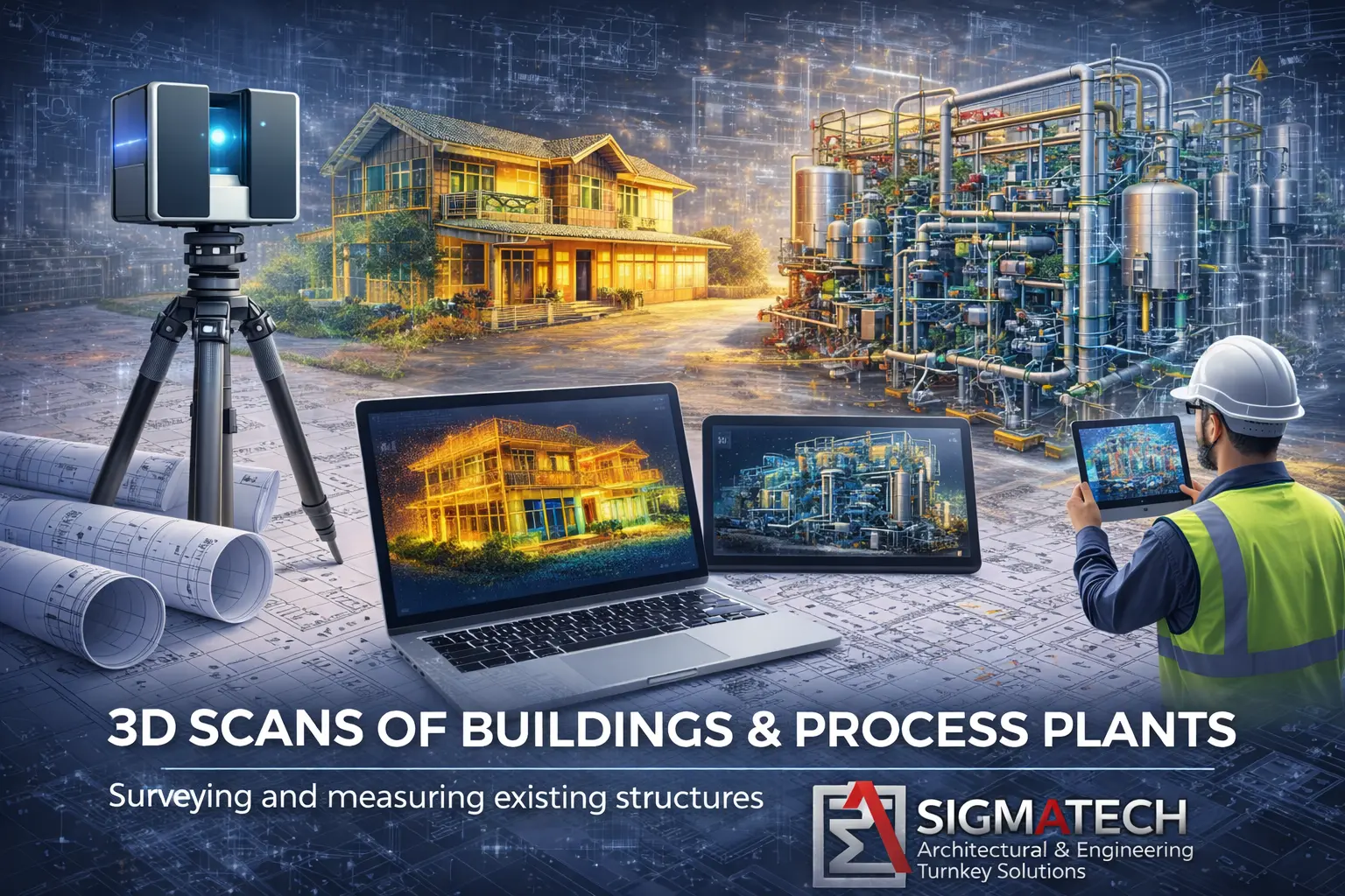 3D laser scanning & point cloud processing