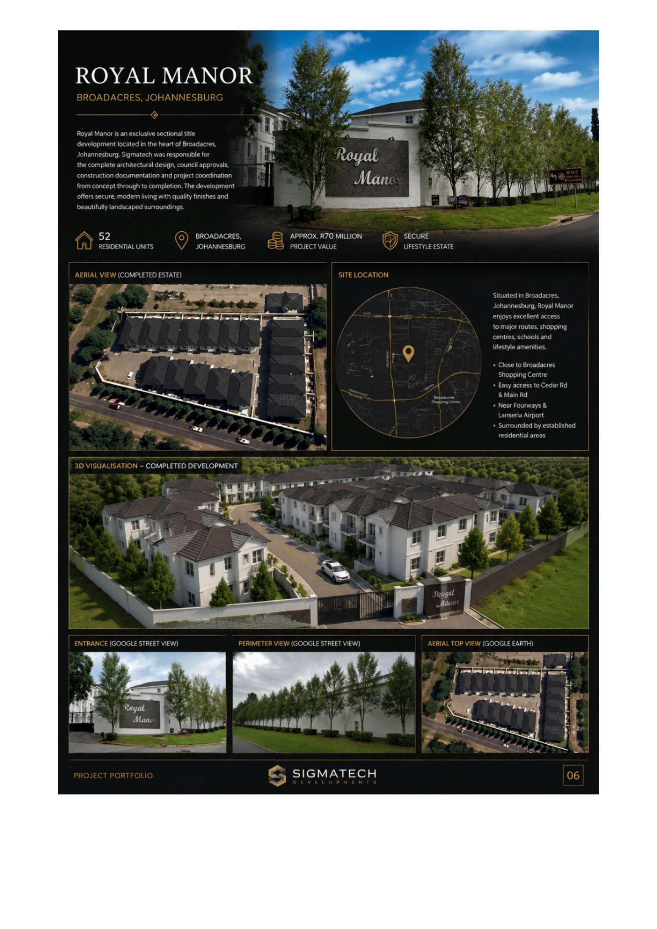 Royal Manor, Broadacres — residential development